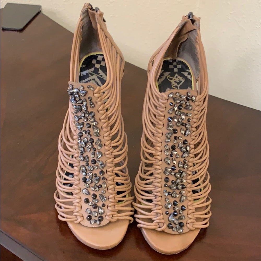 Same Edelman embellished heels
